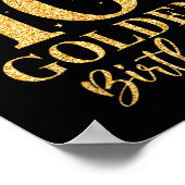 私の10thゴールデン誕生日10歳の子供たち ポスター (角)