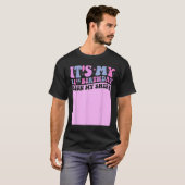 私の11誕生日のサインかわいいグルーヴィーギル Tシャツ (正面フル)