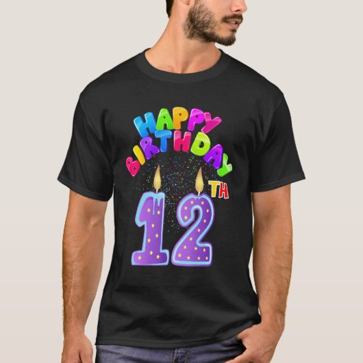 私の12番目の誕生日 Tシャツ (正面)