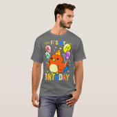私の14歳の誕生日だよ、インコちゃん Tシャツ (正面フル)