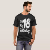 私の18誕生日ガールボーイ19歳18歳 Tシャツ (正面フル)