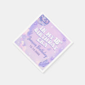 私の18誕生日時代パーティー スタンダードカクテルナプキン (角)