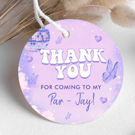 私の18誕生日時代パーティー フェイバータグ