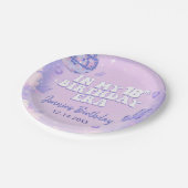 私の18誕生日時代パーティー ペーパープレート (アングル)