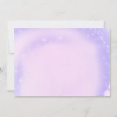 私の18誕生日時代パーティー 招待状 (裏面)