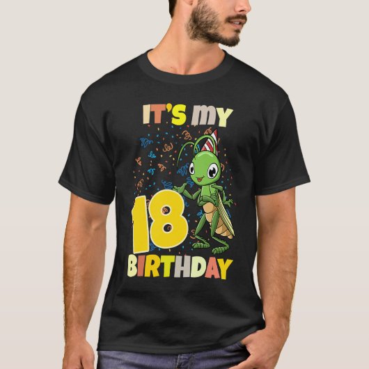 私の18誕生日 Tシャツ (正面)