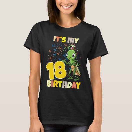 私の18誕生日 Tシャツ (正面)