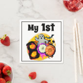 私の1stブカワイイ幽霊ベビーの1stハロウィーン スタンダードカクテルナプキン (インサイチュ)