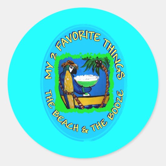 私の2つの最も好きなもの ラウンドシール (正面)