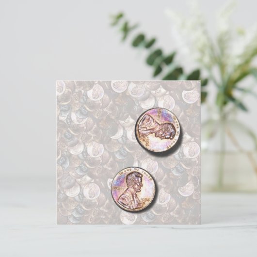 私の2セントの価値(背景を明るくする) 招待状 (スタンド正面)