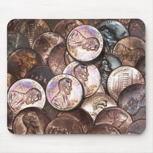 私の2セント価値 マウスパッド (正面)