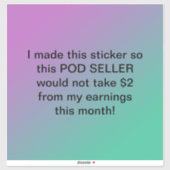 私の2ドルを取らないで シール (シート)