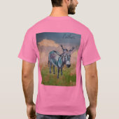 私の2ロバお気に入りのーのエスター&ペネロペ Tシャツ (裏面)