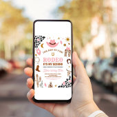 私の2回目のロデオカウガールワイルドウェストサウスウエスト 招待状