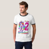 私の2回目の誕生日アイスクリーム Tシャツ (正面フル)