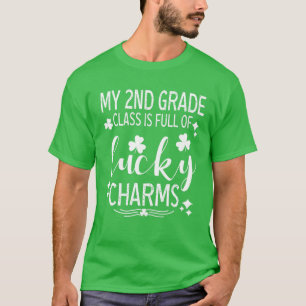 私の2年生のクラスは幸運なチャームSt Patrでいっぱいだ Tシャツ