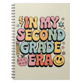 私の2年生の時代で2年生の先生戻る ノートブック (正面)