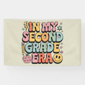 私の2年生の時代で2年生の先生戻る 横断幕 (横)