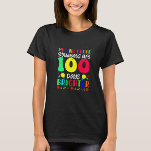 私の2年生は100日より明るい100番目 Tシャツ