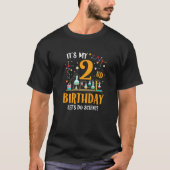 私の2歳の誕生日で科学を楽しみにしよう Tシャツ (正面)