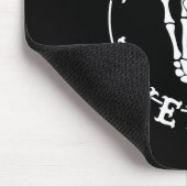私の20代から30歳の誕生日 スケルトンの手 ハロウィーン マウスパッド (コーナー)
