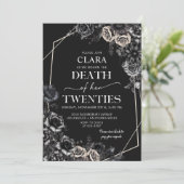 私の20代に死を 花を添えた30歳の誕生日 招待状 (スタンド正面)