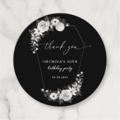 私の20代の黒い30歳の誕生日に裂け目 フェイバータグ (正面)