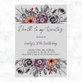 私の20代ハロウィーン任意の年の誕生日パーティーへの死 招待状