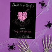 私の20代ハロウィーン任意の年の誕生日パーティーへの死 招待状