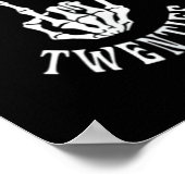 私の20代終了 Funny R I P 20代 30歳の誕生日 ポスター (角)