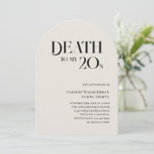 私の20代30歳の誕生日の死 招待状 (スタンド正面)