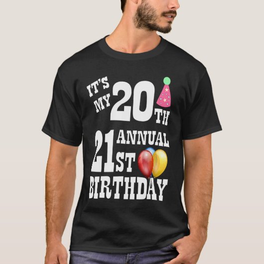 私の20回目の誕生日 Tシャツ (正面)
