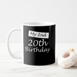 私の20番目の誕生日ユーモア40歳1982年 コーヒーマグカップ