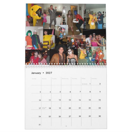 私の2008経験2009のカレンダー カレンダー (1月 2027)