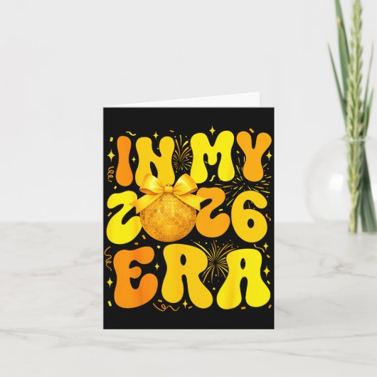 私の2026時代の新年2026家族マッチング カード (正面)