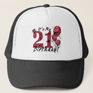 私の21歳の誕生日帽グランジ子 キャップ