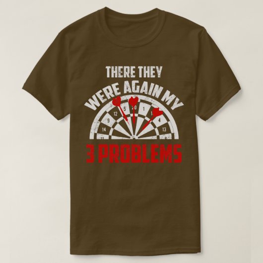 私の3つの問題が再び起こった Tシャツ (デザイン正面)