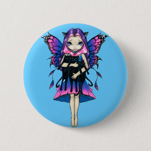 "私の3つの猫ちゃん"ボタン 缶バッジ