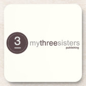 私の3人の姉妹のロゴのマウスパッド-ニュートラル コースター (正面)
