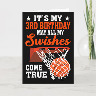 私の3歳の誕生日 スケッチ 3歳 カード