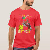 私の30歳の誕生日ハゲワシの鳥の恋人 Tシャツ (正面)