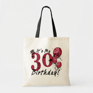 私の30歳の誕生日バルーングランジバッグ トートバッグ