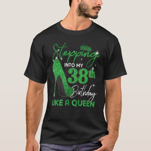 私の38誕生日ギフトにステップインH Tシャツ (正面)