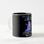 私の4つの気分/コーヒー ツートーンマグカップ (正面左)