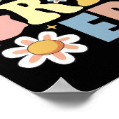 私の4年生の新学期 ポスター (角)