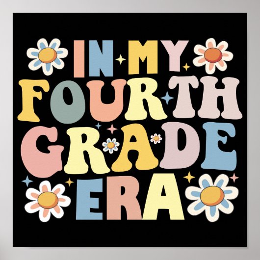 私の4年生の新学期 ポスター (正面)