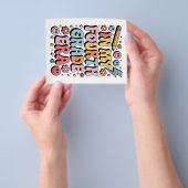 私の4年生の時代 学校に通い始める チラシ (手)