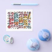 私の4年生の時代 学校に通い始める チラシ (シングル)