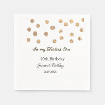 私の40年代の黄金のドットハッピーバースデー