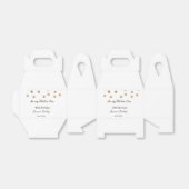 私の40年代の黄金のドットハッピーバースデー フェイバーボックス (折り畳みなし)